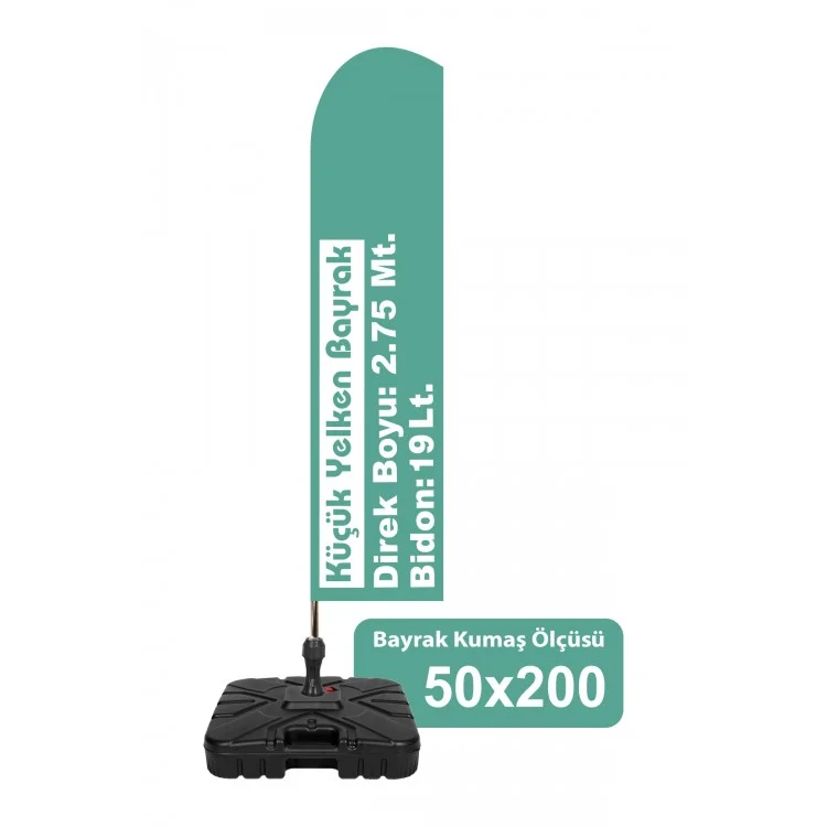 Promosoft PSB50200 Küçük Yelken Bayrak 120 Gr. Kumaş